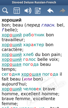 Русско-французский словарь