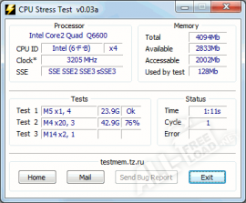 CPU Stress Test