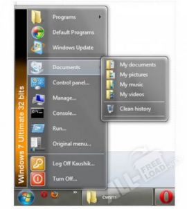 Start Menu X